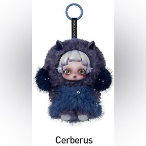 New SKULL PANDA You Found Me! Plush Doll Pendant - Cerebus.